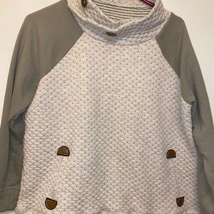 Maurices sweater. One minor imperfection on back of sleeve , not noticeable.